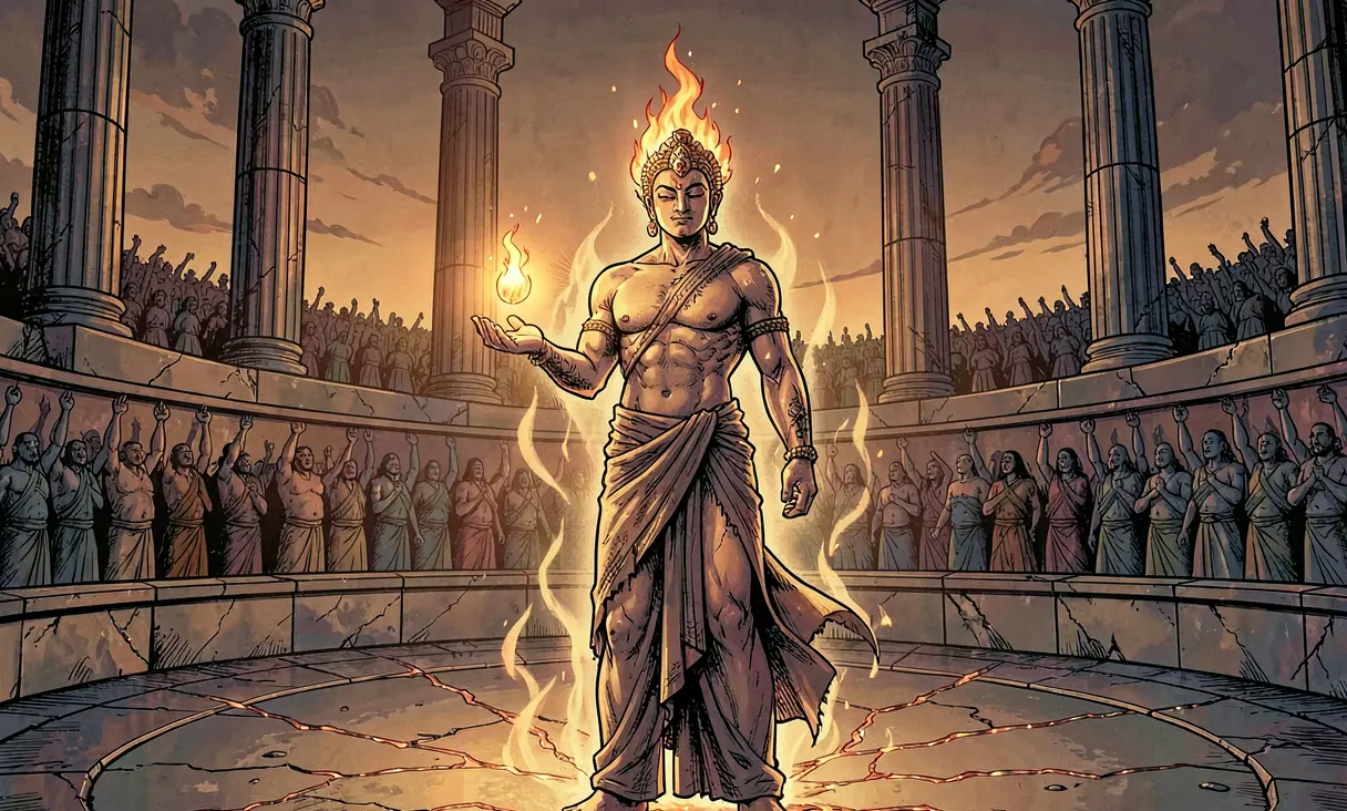 Agni's Sacred Flame