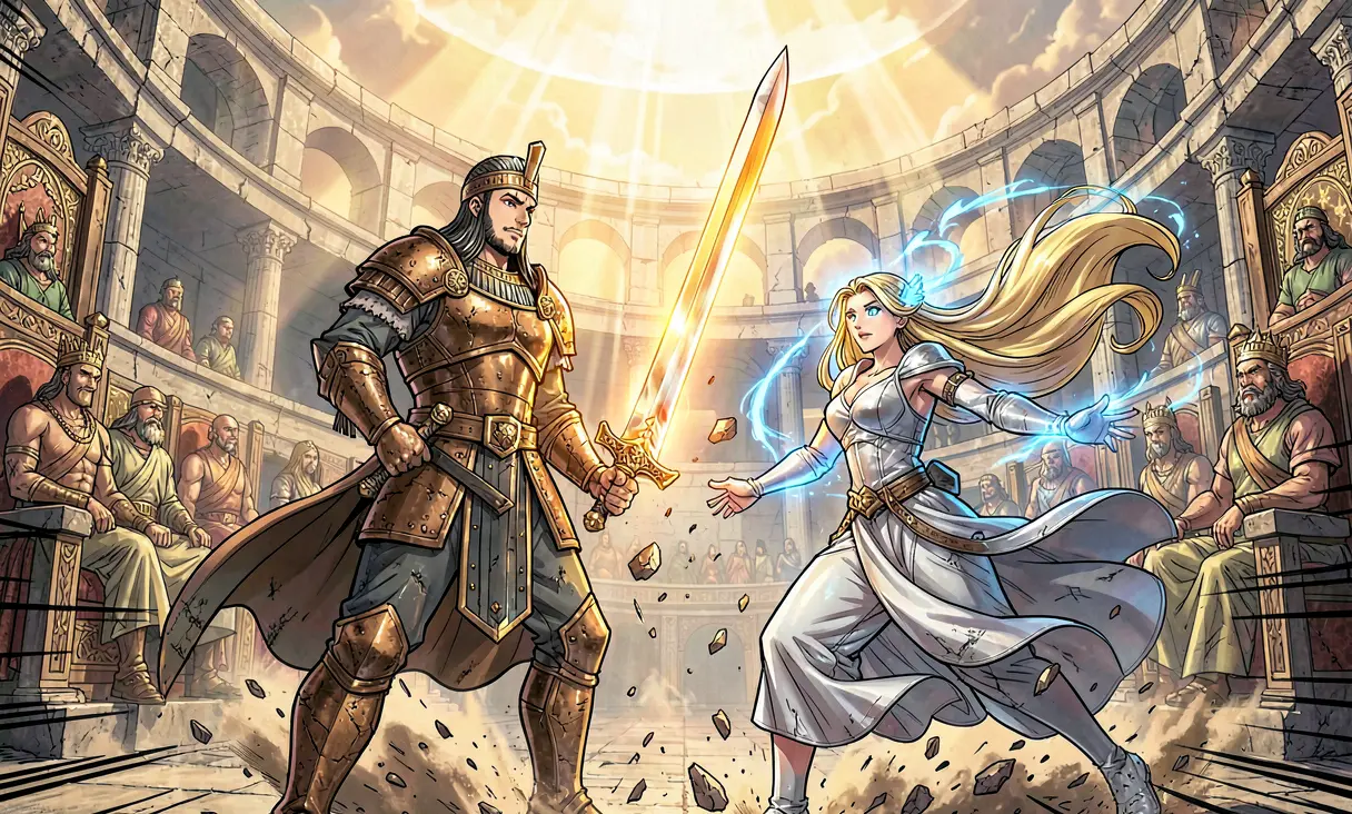 Round 12: Gilgamesh vs. Freya