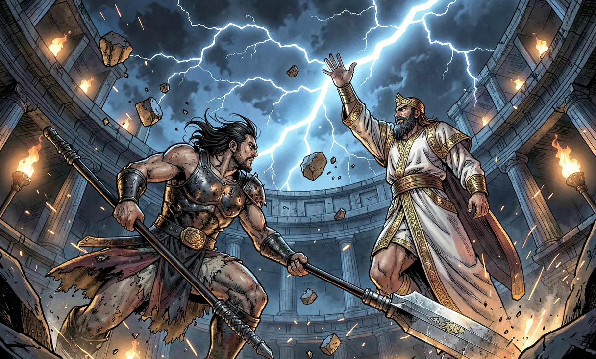 Round 2: Lu Bu vs. Zeus